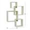 White Fir Contemporary Wall Shelf, 34" x 12" x 22"